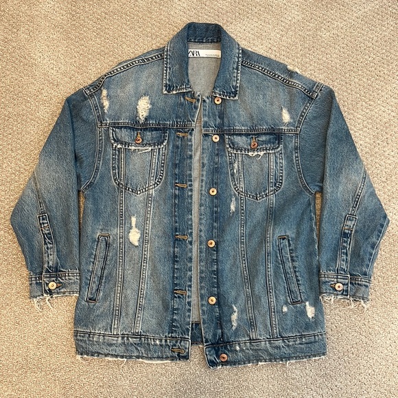 Zara Oversized denim jacket, perfect condition - Picture 1 of 9
